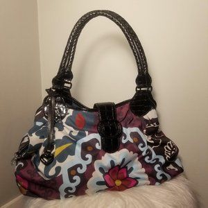 Brighton Large Floral Print Shoulder Bag